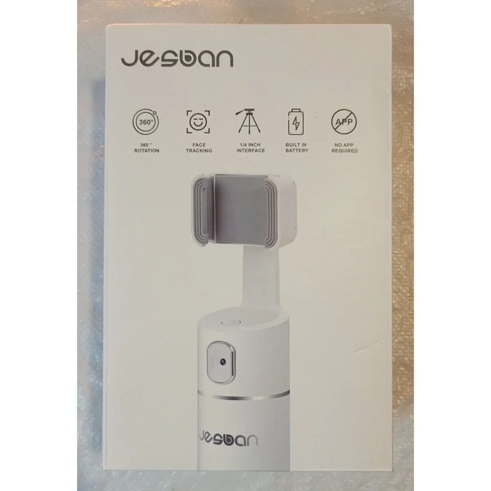 JESBAN Auto Tracking Phone Holder 360 Rotation Face/body Tracking - NEW